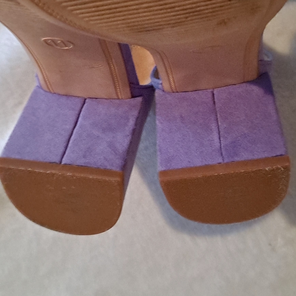 A New Day Lilac Sandals Sz 11 - Picture 8 of 8